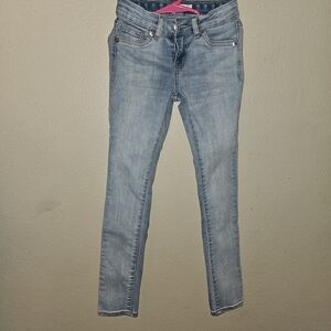 Levi's Blue Slim Fit Kids Jeans with Lived-In Appeal
